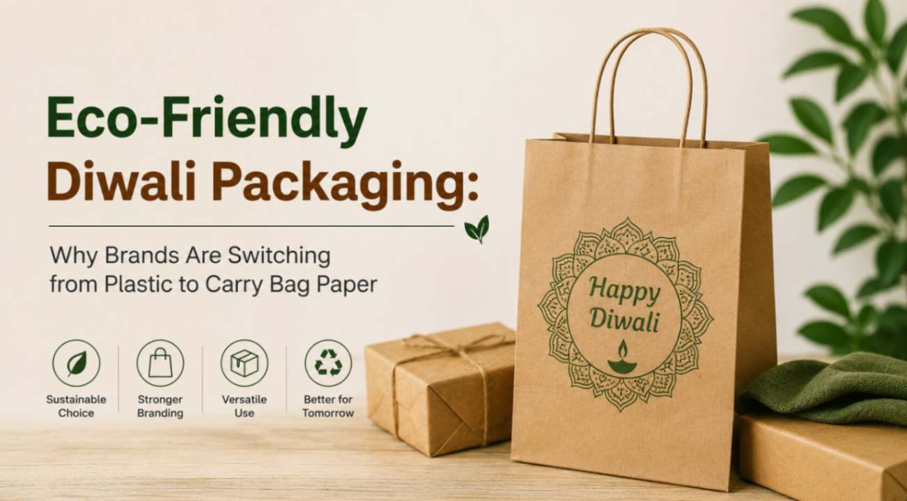 Eco-Friendly Diwali Packaging: Why Brands Are Switching from Plastic to Carry Bag Paper