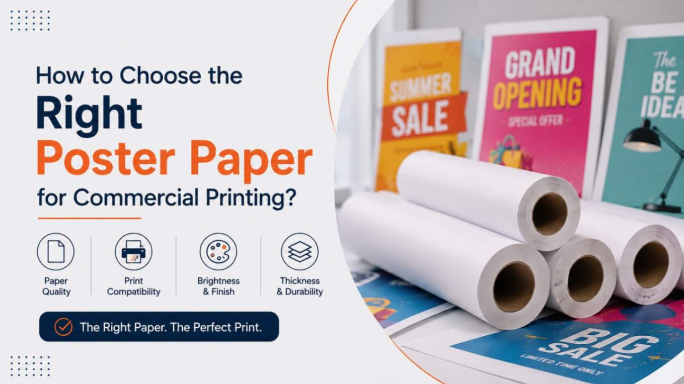 How to Choose the Right Poster Paper for Commercial Printing?