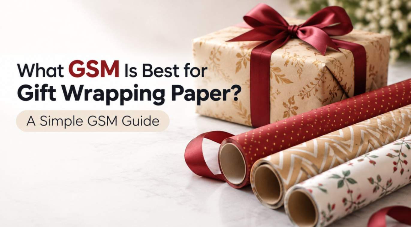 What GSM Is Best for Gift Wrapping Paper? A Simple GSM Guide