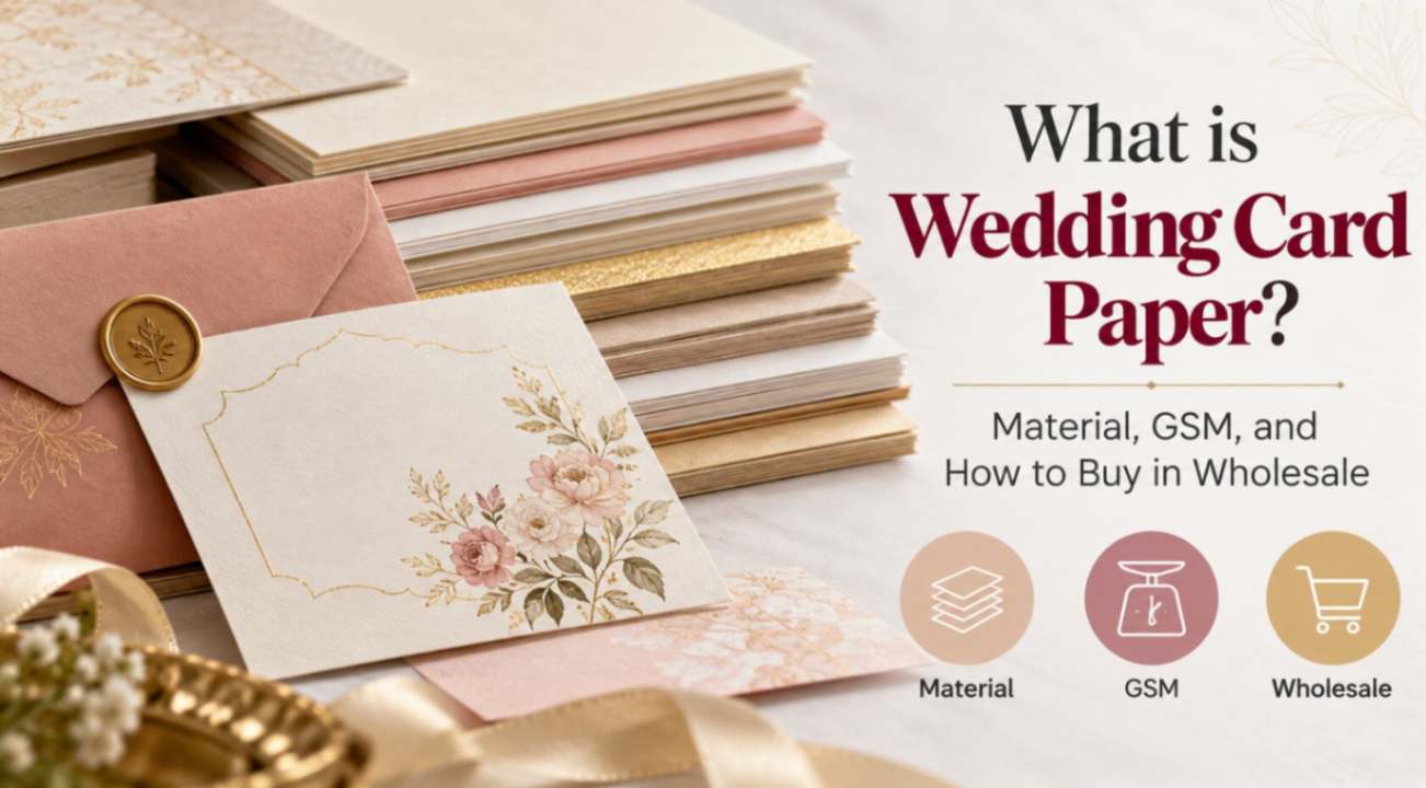 What is Wedding Card Paper? Material, GSM, and How to Buy in Wholesale