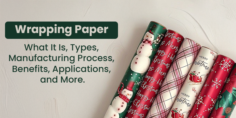 Wrapping Paper: What It Is, Types, Manufacturing Process, Benefits, Applications, and More